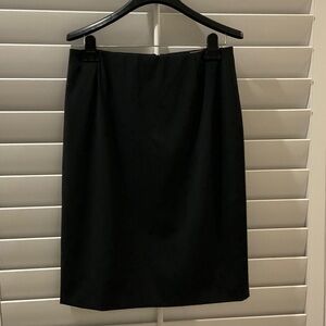 Boss Elegant Black Pencil Skirt